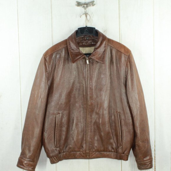 Couture Other - Couture Genuine Lamb Leather Full Zip Jacket Sz M